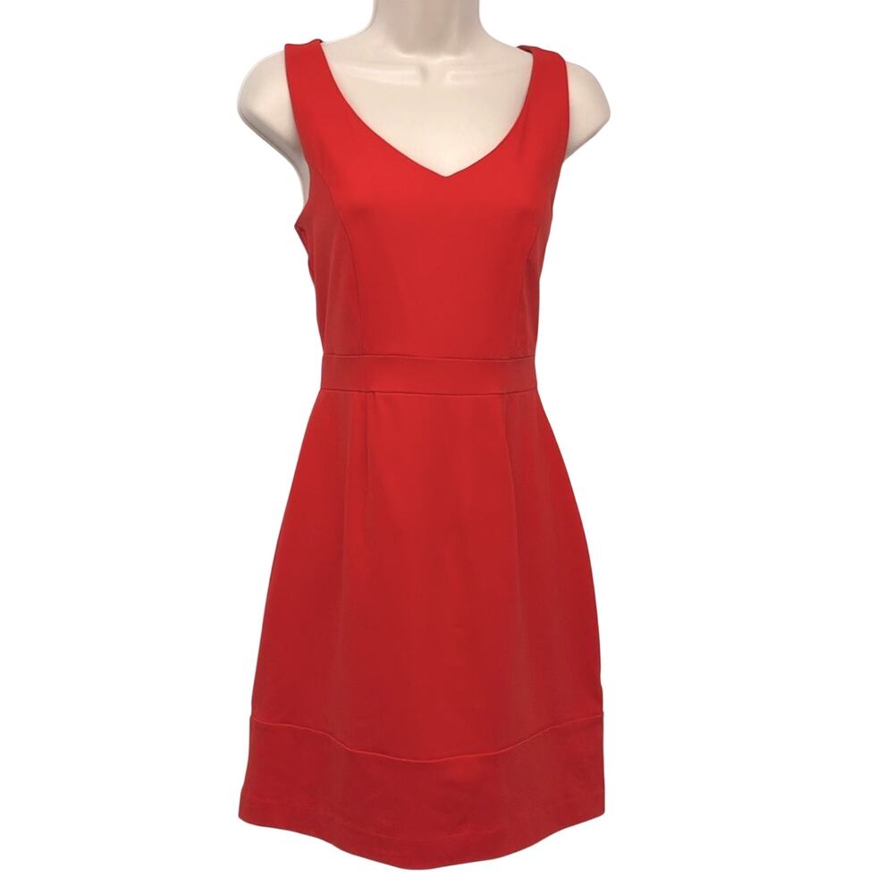 Cynthia Rowley Orange Fit & Flare Dress - Picture 2 of 16
